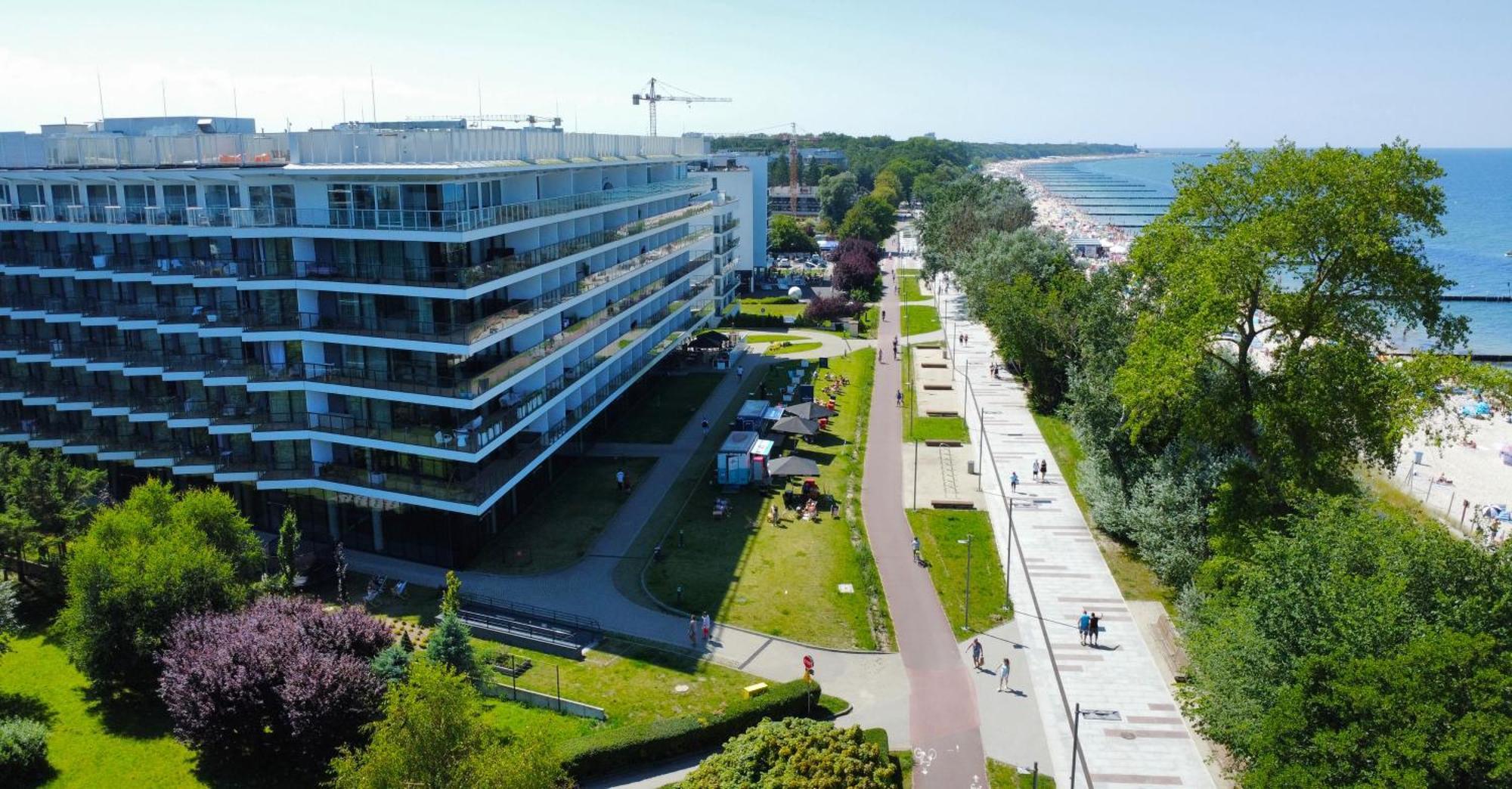 Apartament 6 piętro Seaside Kołobrzeg Zewnętrze zdjęcie